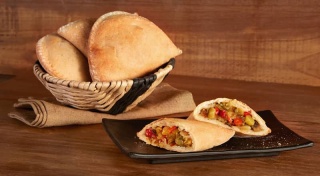 Delicias Coruña empanadilla media luna vegana 125 g