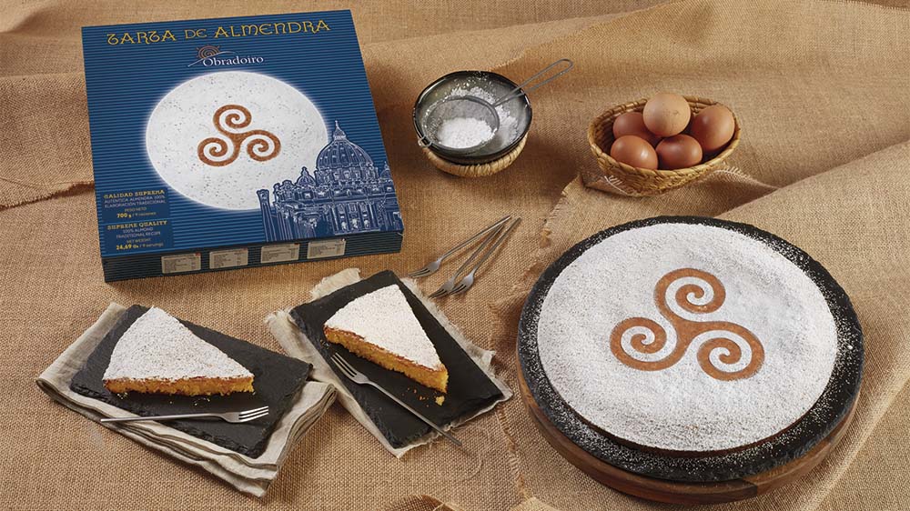 Tarta AS Gâteau aux amandes Obradoiro 700 g